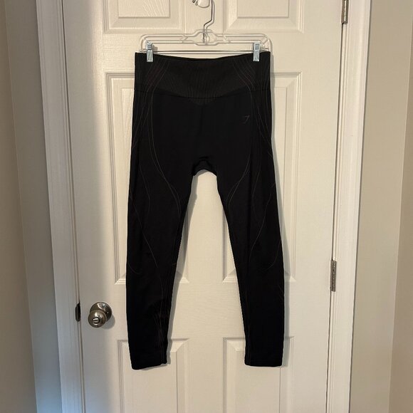 Gymshark‎ Adapt Seamless Leggings, Black (possibly M - see measurements) - Picture 1 of 6